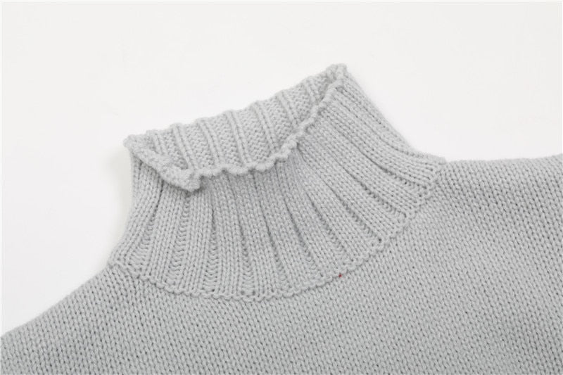 Knitted Sweater Dress set